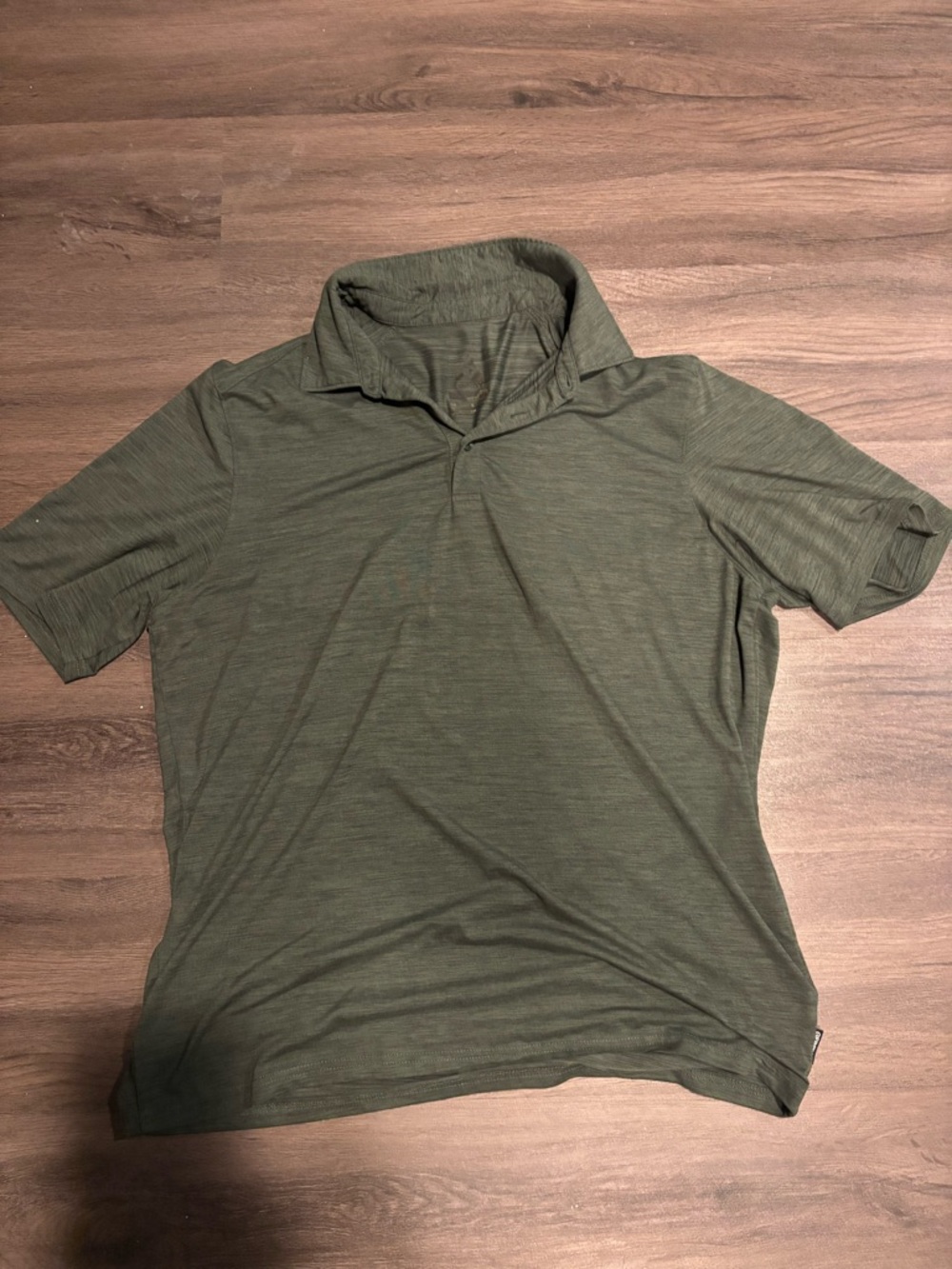 Gerry Men's Short-Sleeve Polo in Olive Green